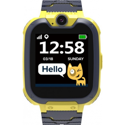 Smart часы Canyon CNE-KW31BB Kids smartwatch Tony, Yellow-Grey (CNE-KW31YB) фото №2