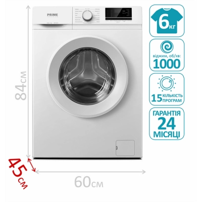 Стиральная машина Prime Technics PWF 6105 O фото №2