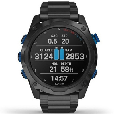 Smart часы Garmin Descent Mk2i, GPS Dive Computer, Ti Band (010-02132-12) фото №11