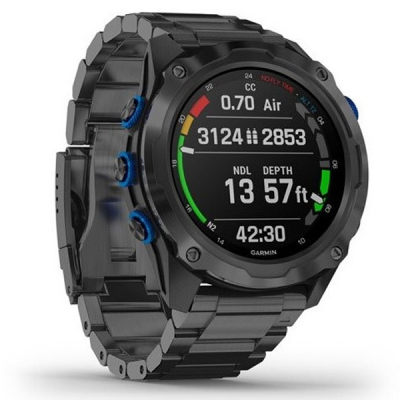 Smart часы Garmin Descent Mk2i, GPS Dive Computer, Ti Band (010-02132-12) фото №3