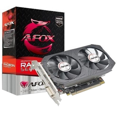 Afox Видеокарта Radeon RX 550 4Gb  (AFRX550-4096D5H4-V6)