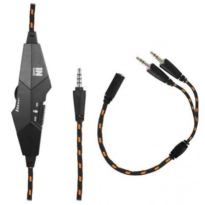 Наушники Gemix N20 Black-Orange Gaming фото №4