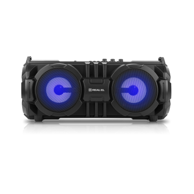 Портативна колонка REAL-EL X-737 Black фото №2