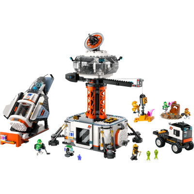 Конструктор Lego City Космічна база й стартовий майданчик для ракети 1422 деталей (60434) фото №2