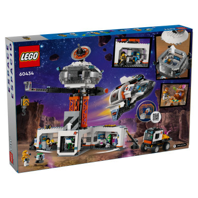 Конструктор Lego City Космічна база й стартовий майданчик для ракети 1422 деталей (60434) фото №8