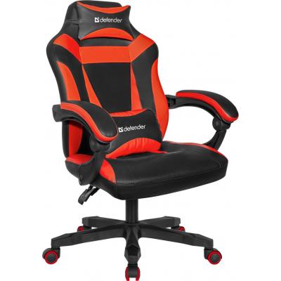 Геймерское кресло Defender Master Black/Red (64359) фото №2