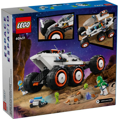 Конструктор Lego City Космічний дослідницький всюдихід й інопланетне життя 311 деталей (60431) фото №7