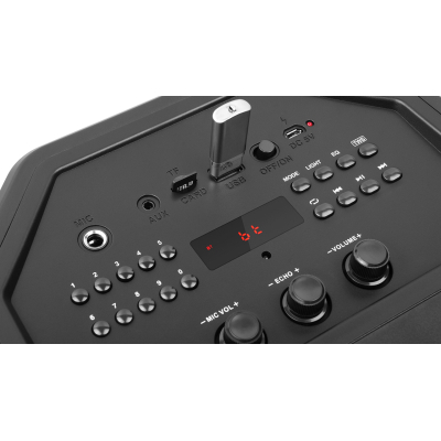 Портативна колонка REAL-EL X-771 Black фото №10