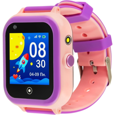 Смарт-годинник GARMIX PointPRO-200 4G/GPS/WIFI/VIDEO CALL PINK