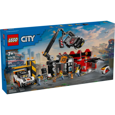 Конструктор Lego City Звалище з автомобілями (60472)