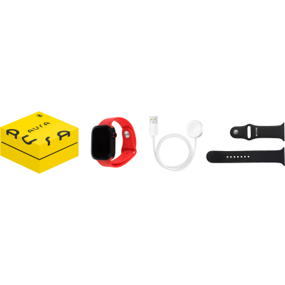 Smart годинник Aura X1 Pro 44mm Red (SWAX144R) фото №5