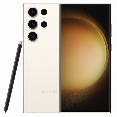Смартфон Samsung Galaxy S23 Ultra 5G 12/256Gb Beige (SM-S918BZEGSEK)