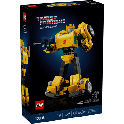 Конструктор Lego Icons Трансформери Бамблбі 950 деталей (10338)