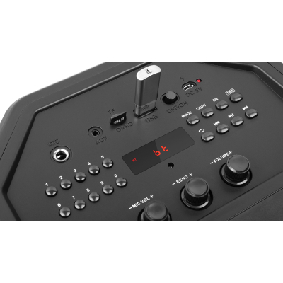Портативна колонка REAL-EL X-777 Black фото №10