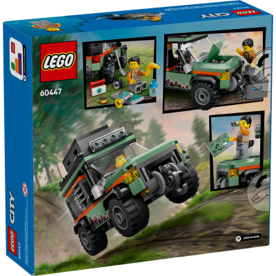 Конструктор Lego City Позашляхова гірська вантажівка 4x4 (60447) фото №8