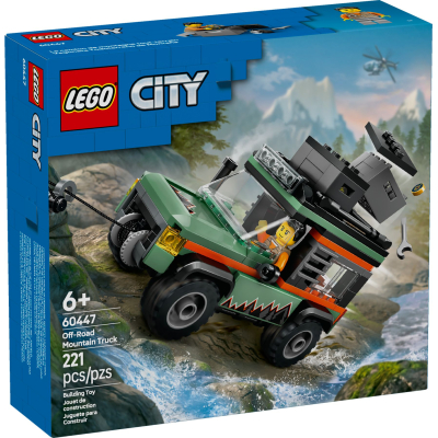 Конструктор Lego City Позашляхова гірська вантажівка 4x4 (60447)