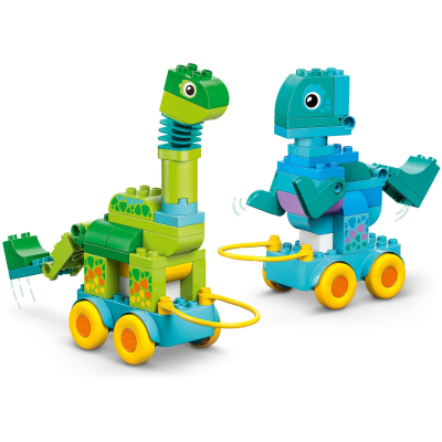 Конструктор Lego DUPLO Динозаври на колесах 3 в 1 (10451) фото №6