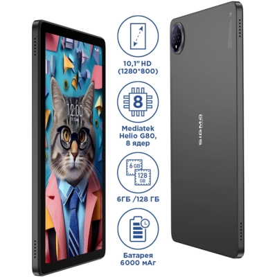 Планшет Sigma Tab A1035 MAX 11" 8/128GB 4G dark grey (4827798443118) фото №8