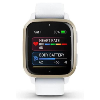 Smart годинник Garmin Venu Sq 2, White/Cream Gold (010-02701-11) фото №2