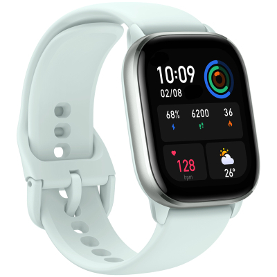Smart часы Poco Amazfit GTS 4 Mini Mint Blue фото №2