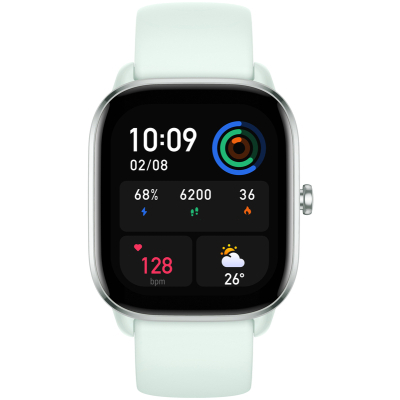 Smart часы Poco Amazfit GTS 4 Mini Mint Blue фото №3