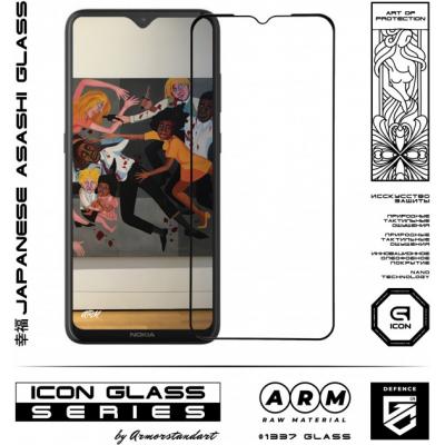 Захисне скло Armorstandart Icon Nokia 5.3 Black (ARM56794) фото №2