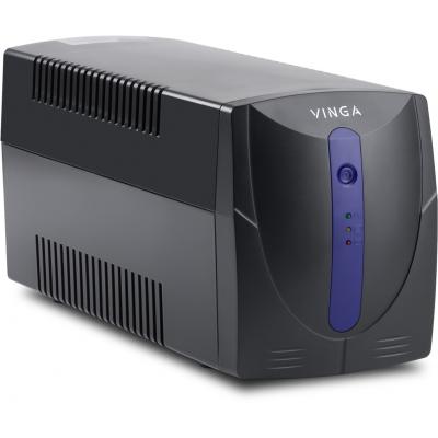 Источник бесперебойного питания Vinga LED 1200VA plastic case (VPE-1200P) фото №2