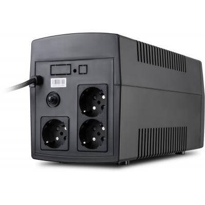 Источник бесперебойного питания Vinga LED 1200VA plastic case (VPE-1200P) фото №3