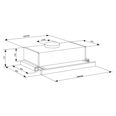 Витяжки Eleyus LOTUS 1000 60 WH фото №10