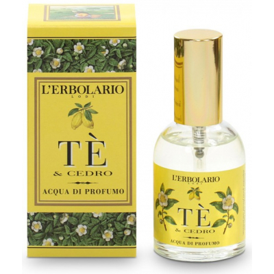 Парфумована вода L'Erbolario Tè e Cedro Чай и Цитрон 50 мл (8022328503683)