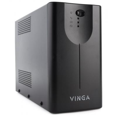 Джерело безперебійного живлення Vinga LED 1500VA metal case (VPE-1500M) фото №5