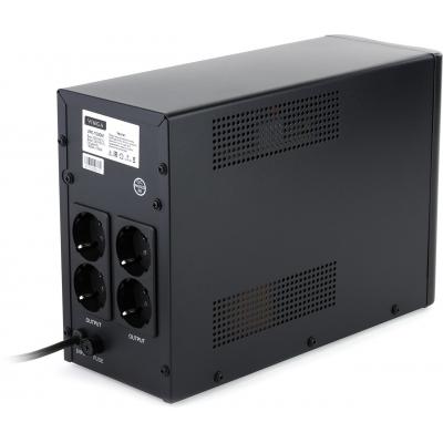 Джерело безперебійного живлення Vinga LED 1500VA metal case (VPE-1500M) фото №7