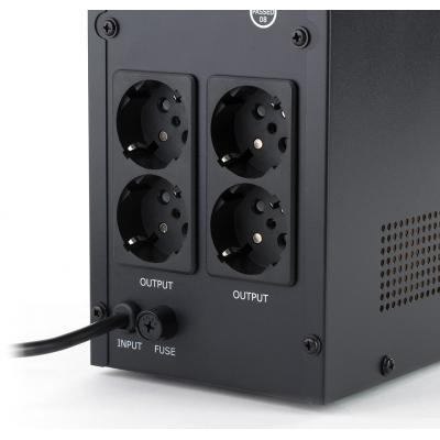 Джерело безперебійного живлення Vinga LED 1500VA metal case (VPE-1500M) фото №8
