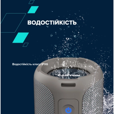 Портативна колонка Canyon OnMove 15 EQ TWS IPX6 Beige (CNE-CBTSP15BG) фото №9