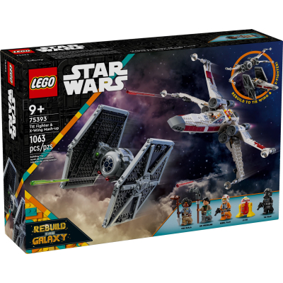 Конструктор Lego Star Wars Збірний пакет «Винищувач TIE і Корабель X-wing» (75393)