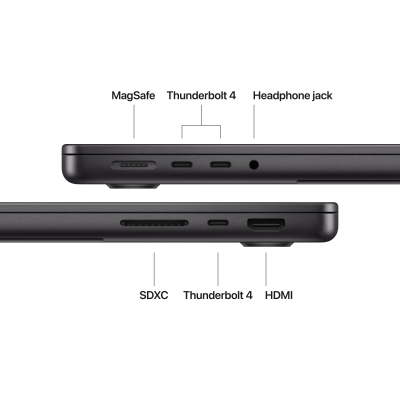 Ноутбук Apple MacBook Pro 14 A3434 M5 Space Black (MDE14UA/A) фото №3