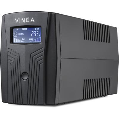 Джерело безперебійного живлення Vinga LCD 1200VA plastic case (VPC-1200P)
