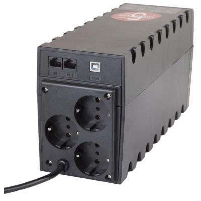 Джерело безперебійного живлення Powercom RPT-600AP Schuko фото №2