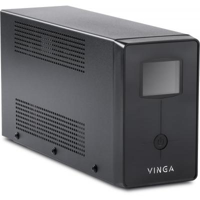 Джерело безперебійного живлення Vinga LCD 600VA metal case (VPC-600M) фото №7