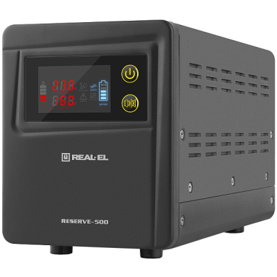 Джерело безперебійного живлення REAL-EL RESERVE-500 (EL122100003)
