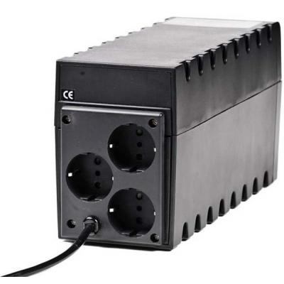 Джерело безперебійного живлення Powercom RPT-800A Schuko фото №2