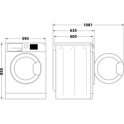 Стиральная машина Whirlpool FFWDB 1176258 BCV UA фото №2