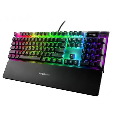 Клавиатура SteelSeries Apex 7 Red Switch Ru (64642) фото №2