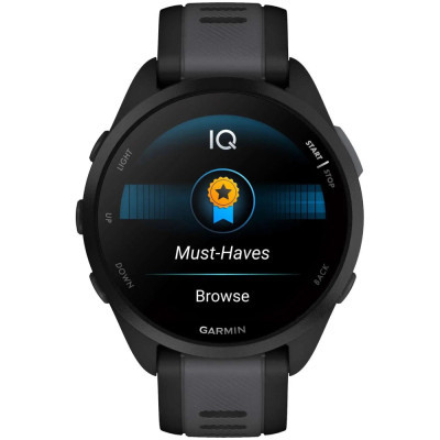 Смарт-часы Garmin Forerunner 165 Music Black/Slate Gray (010-02863-30) фото №12