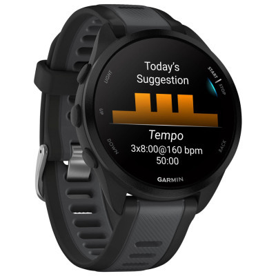 Смарт-часы Garmin Forerunner 165 Music Black/Slate Gray (010-02863-30) фото №3