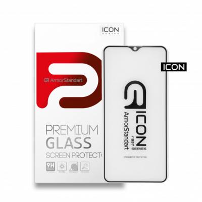 Захисне скло Armorstandart Icon Vivo Y19 Black (ARM55991-GIC-BK)