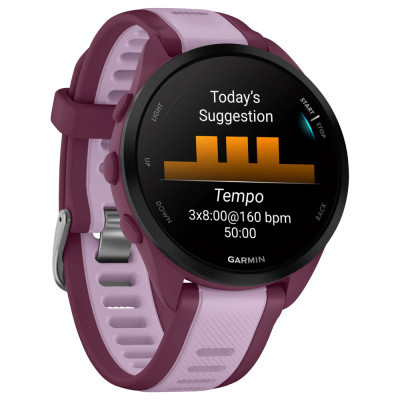 Смарт-часы Garmin Forerunner 165 Music Berry/Lilac (010-02863-33) фото №3