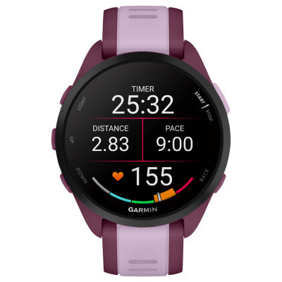 Смарт-часы Garmin Forerunner 165 Music Berry/Lilac (010-02863-33) фото №8