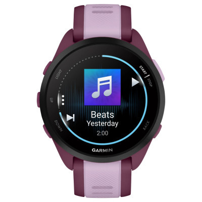 Смарт-часы Garmin Forerunner 165 Music Berry/Lilac (010-02863-33) фото №9
