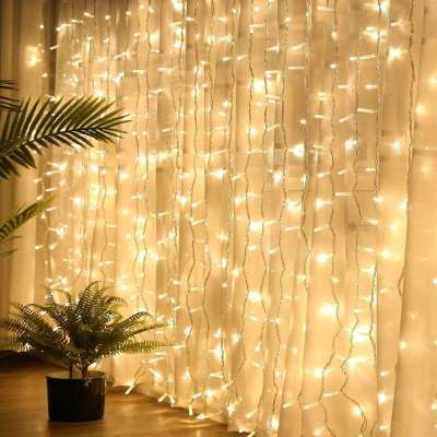 Гірлянда Colorway Штора завіса 3 x 2 м 240 LED USB теплий колір (CW-GW-240L32U) фото №6